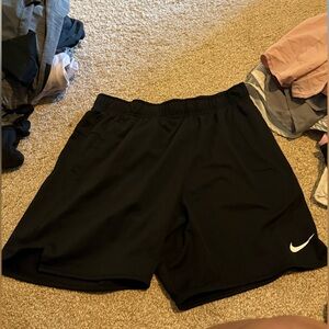 Nike Women's Black Athletic Shorts